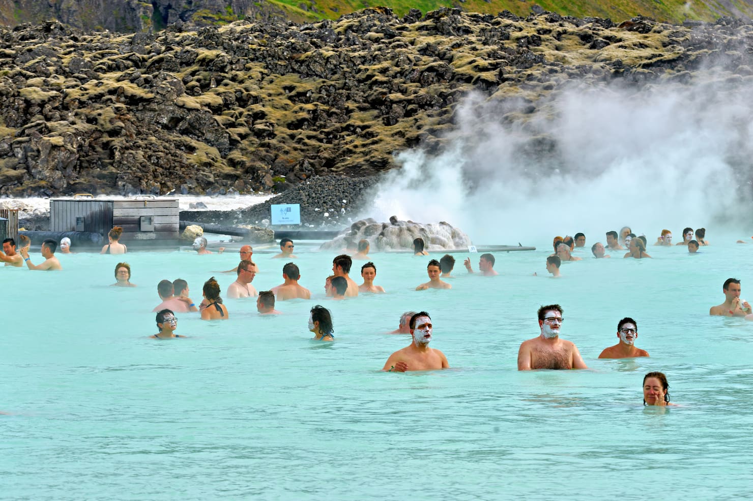 blue lagoon in estate