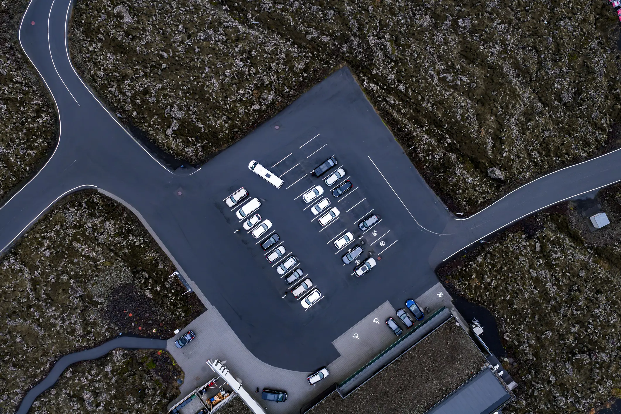 parking laguna blu islandia